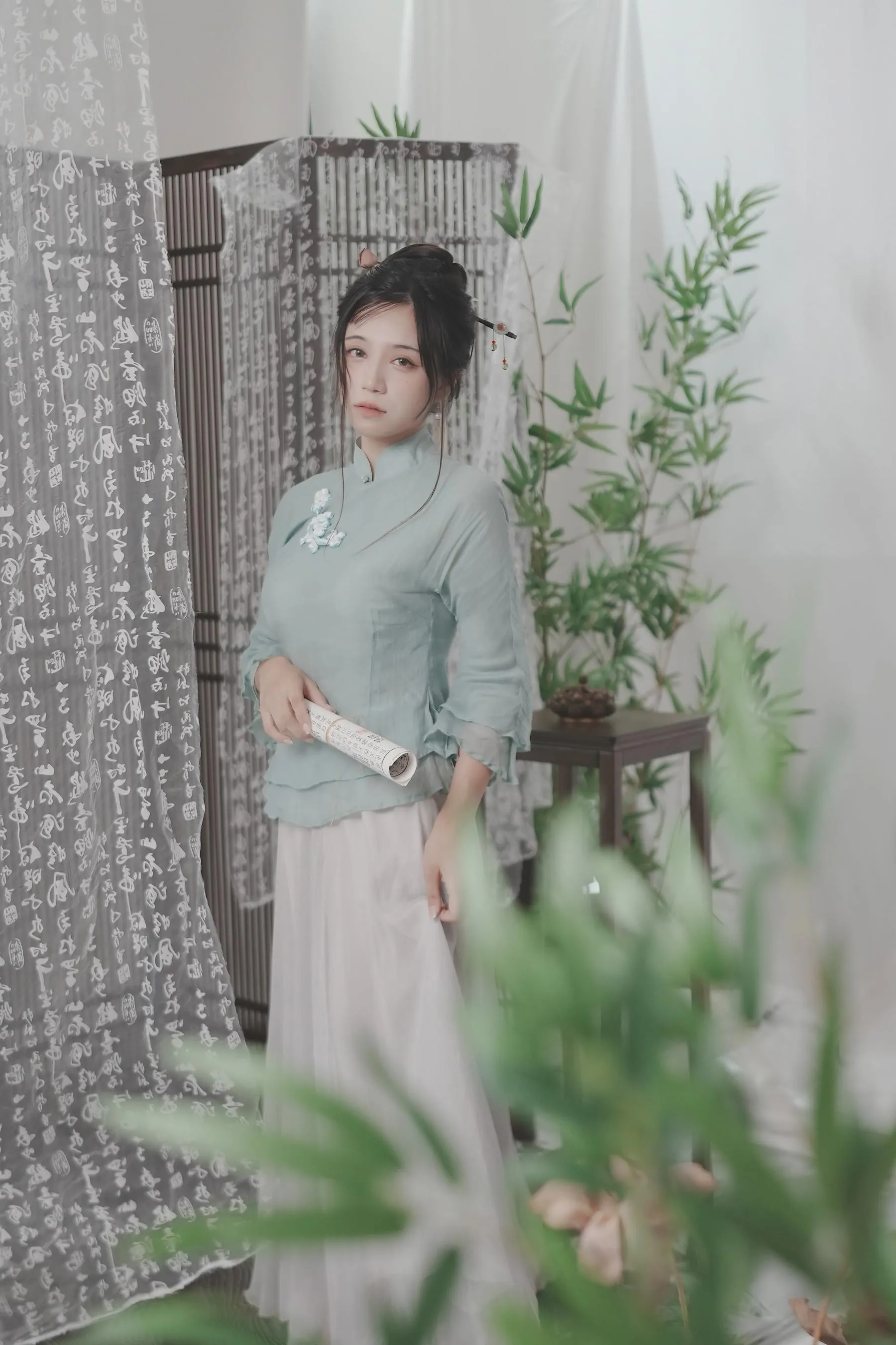 [YITUYU艺图语]2022.09.20 清风曳竹影 贰加六[211P／69MB [22P]插图2